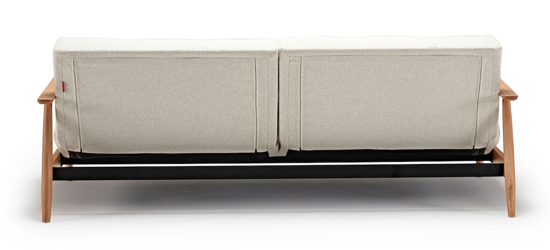 INNOVATION LIVING Schlafsofa HAVANNA AL Eiche natur /Boucle white