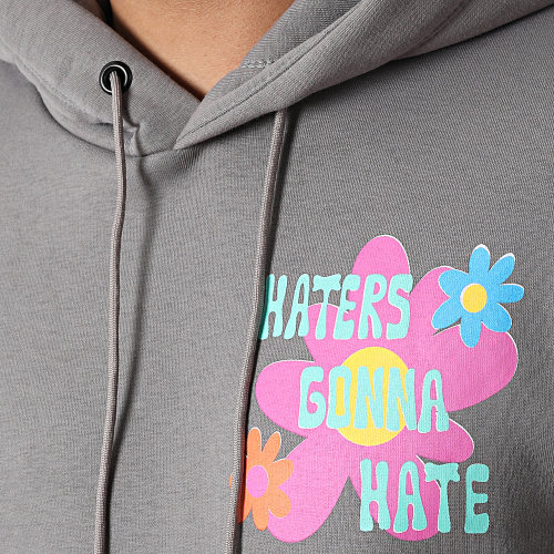 Sweat Capuche 1116 Gris Anthracite