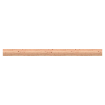 Tuinpaal vierkant Douglas ca. 12 x 12 cm, lengte ca. 250 cm