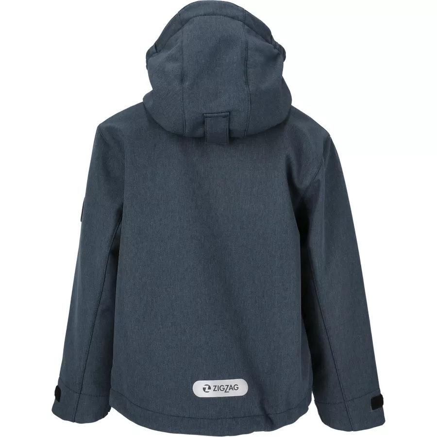 ZigZag Softshelljacke MANONE MELANGE WATERPROOF 2057  Midnight Navy