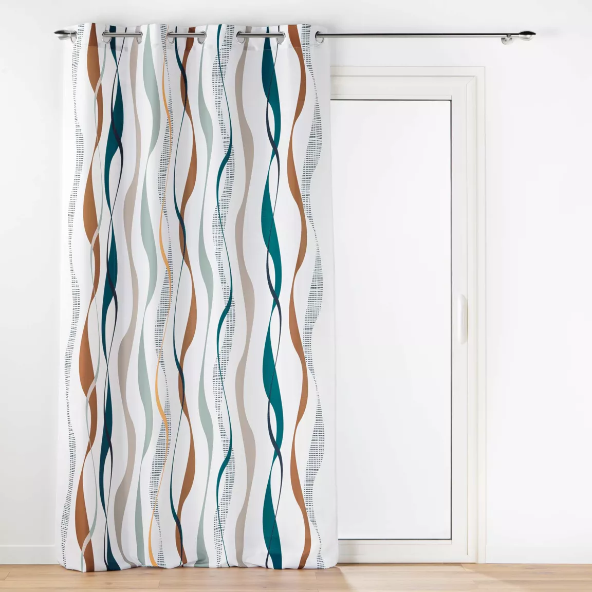 Rideau oeillets (140 x 260 cm) Lisana Multicolore