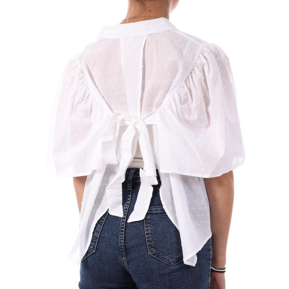 Teddy Smith Blouse Blanche Femme Teddy Smith Crema