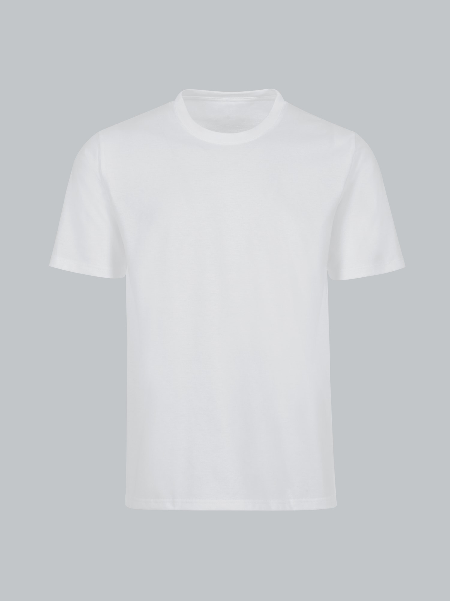 T-Shirt DELUXE Baumwolle Weiss