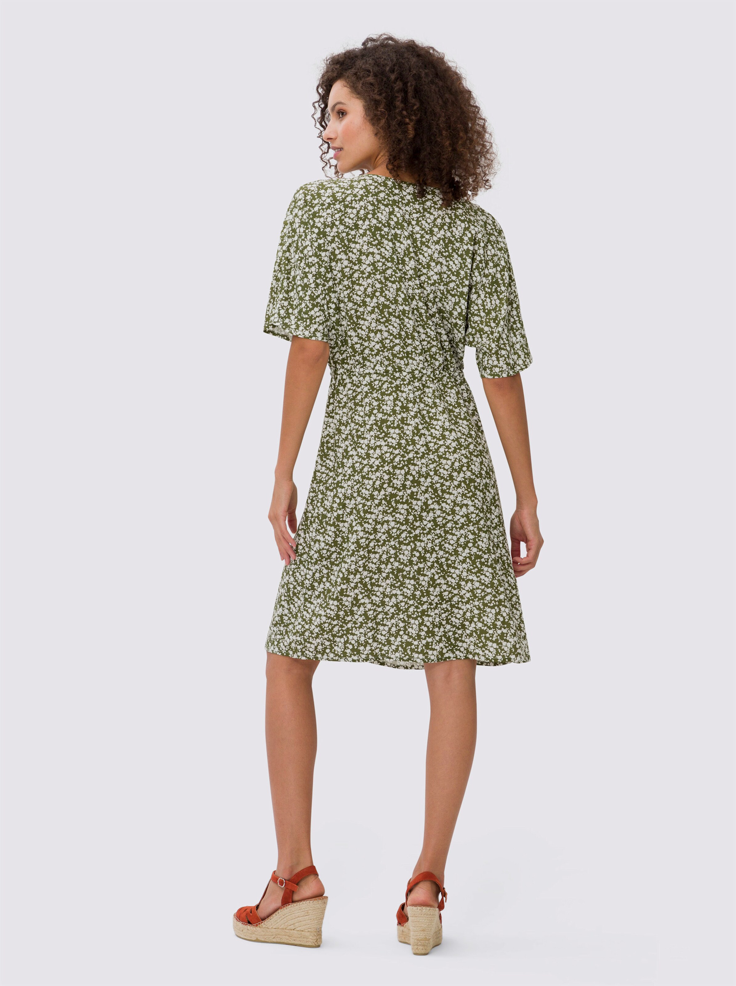 Druck-Kleid
