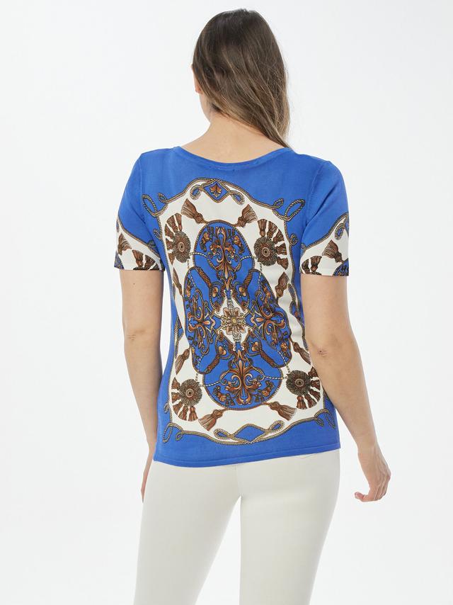 Pulli bedruckt Ornament