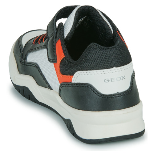 Geox - J PERTH BOY - Blanc / Orange