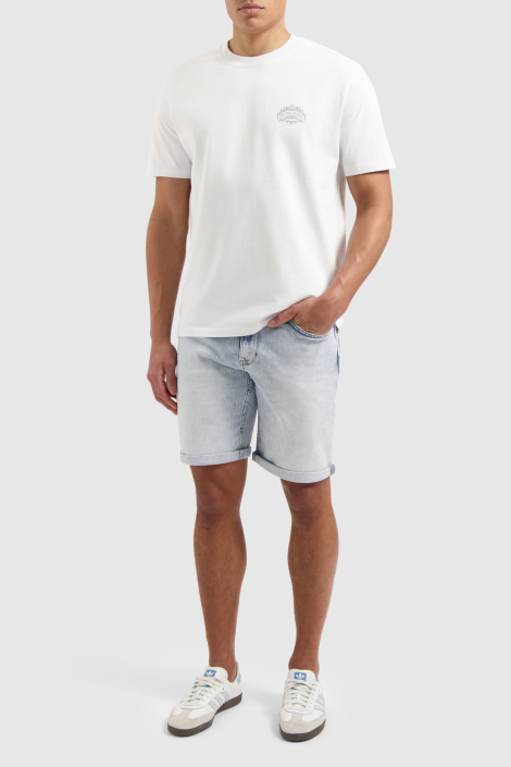 Pure Path witte heren t-shirt
