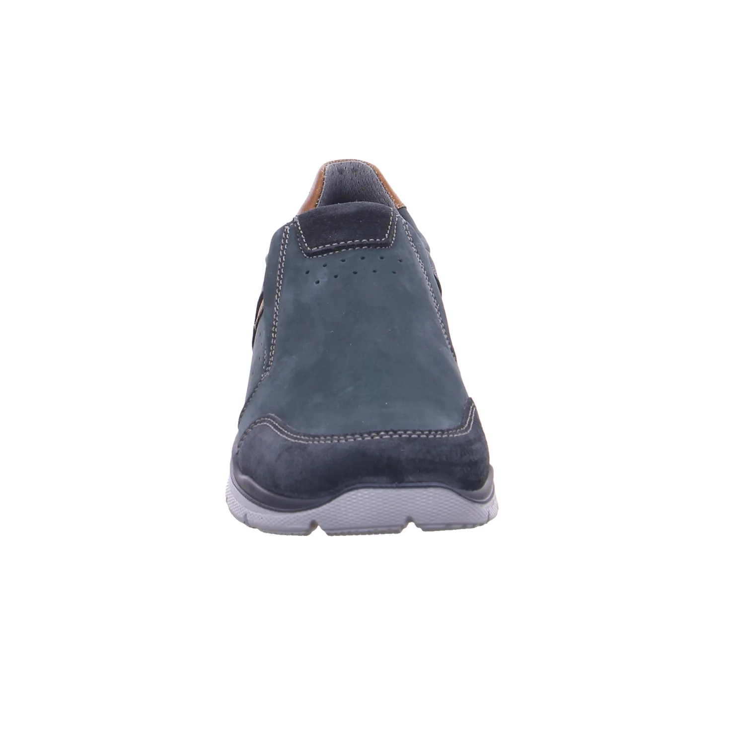 IMAC Halbschuh-Schlüpfer Blau Leder