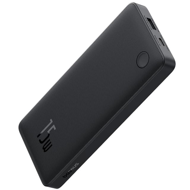 Baseus Airpow Lite Powerbank 10000mAh 15W Sort
