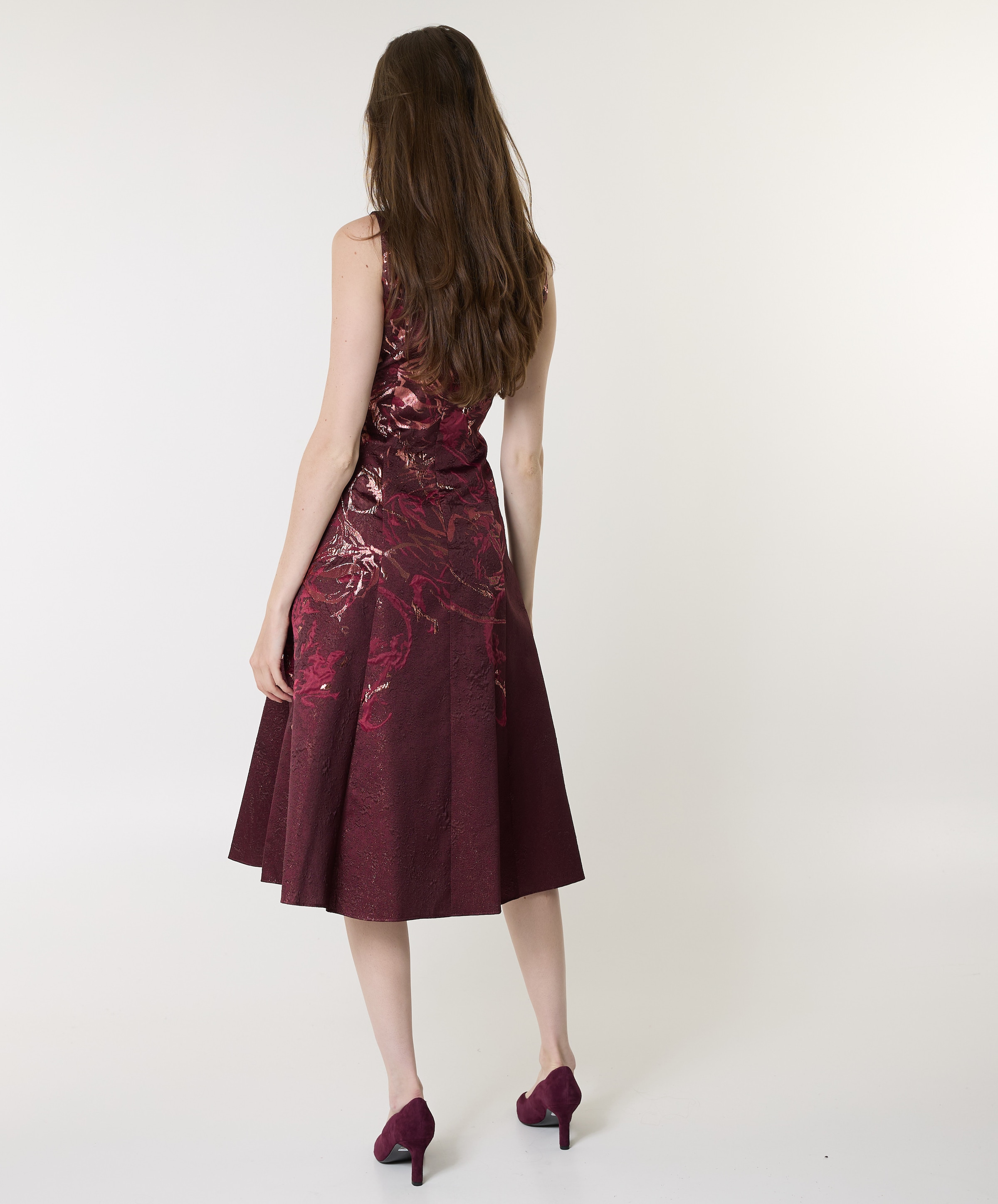 Vera Mont Dames jurk bordeaux