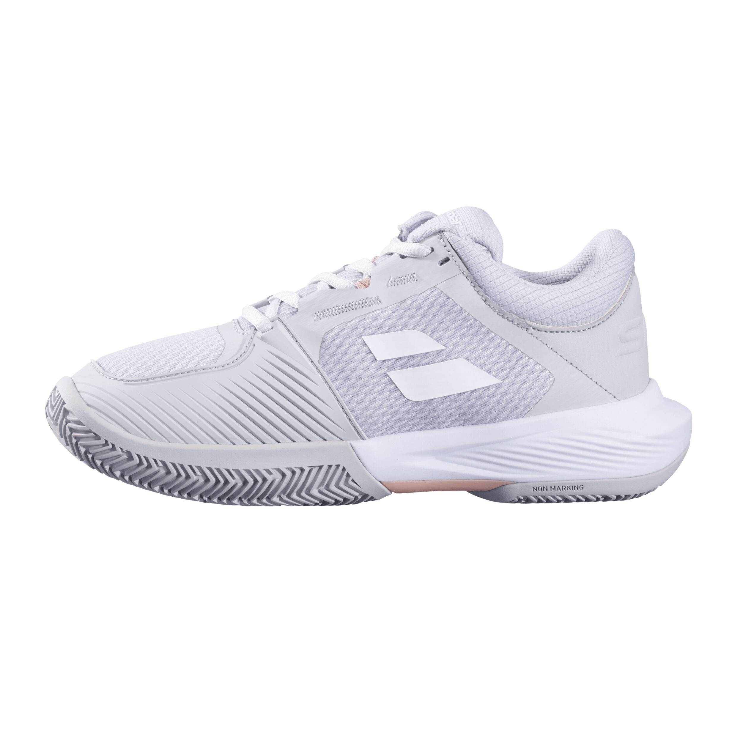Babolat SFX 4 Chaussure Terre Battue Femmes - Gris Clair , Blanc