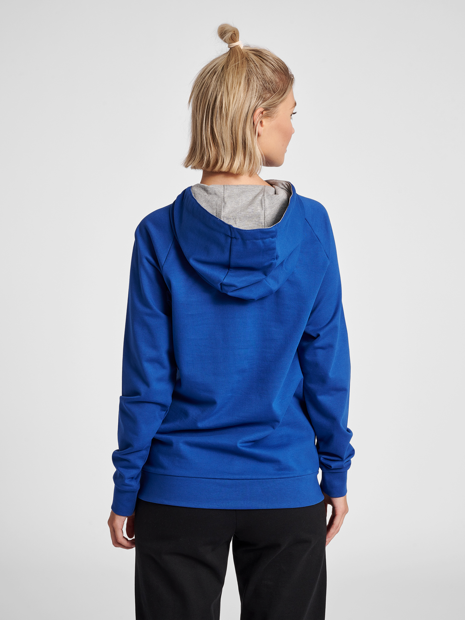 HUMMEL GO COTTON LOGO HOODIE WOMAN
