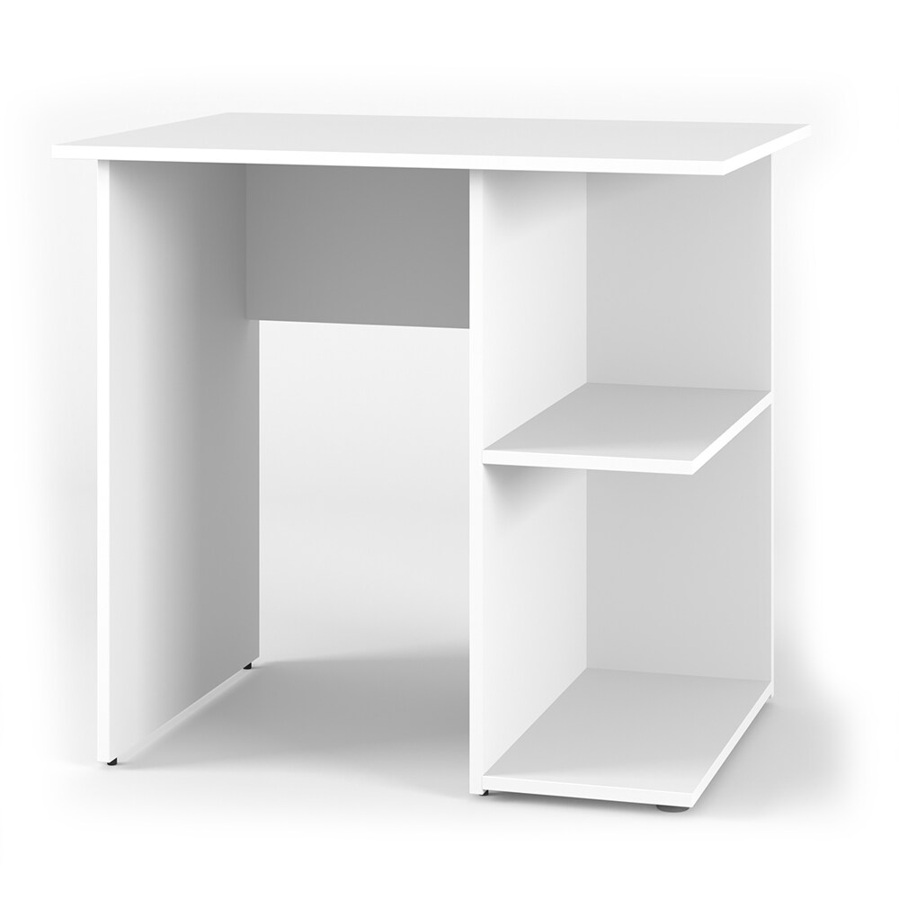 Vicco Schreibtisch Simple Schreibtisch Arbeitstisch Regal PC Tisch Weiß