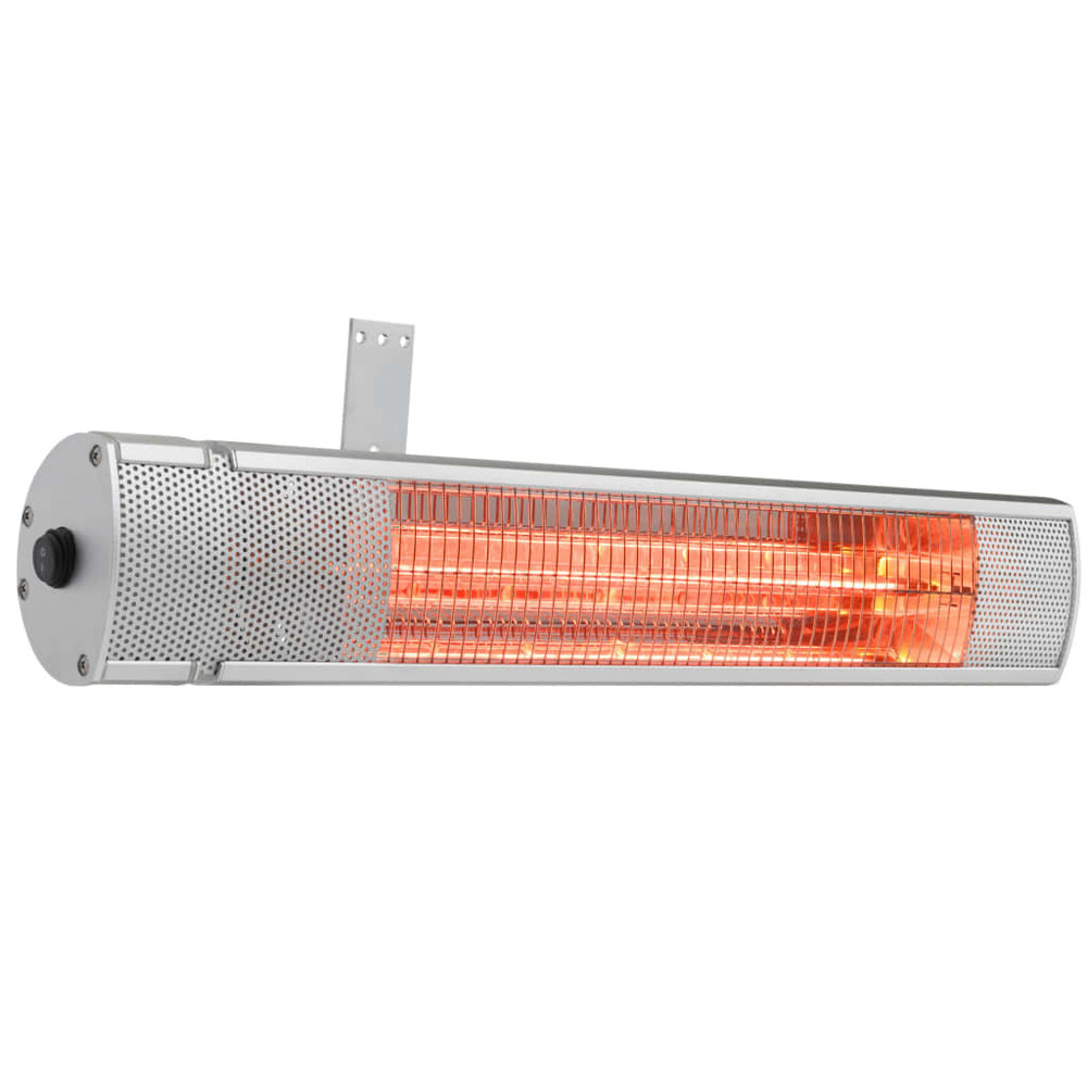 Chauffage murale pour patio ka-5277 2000 w tube doré argenté