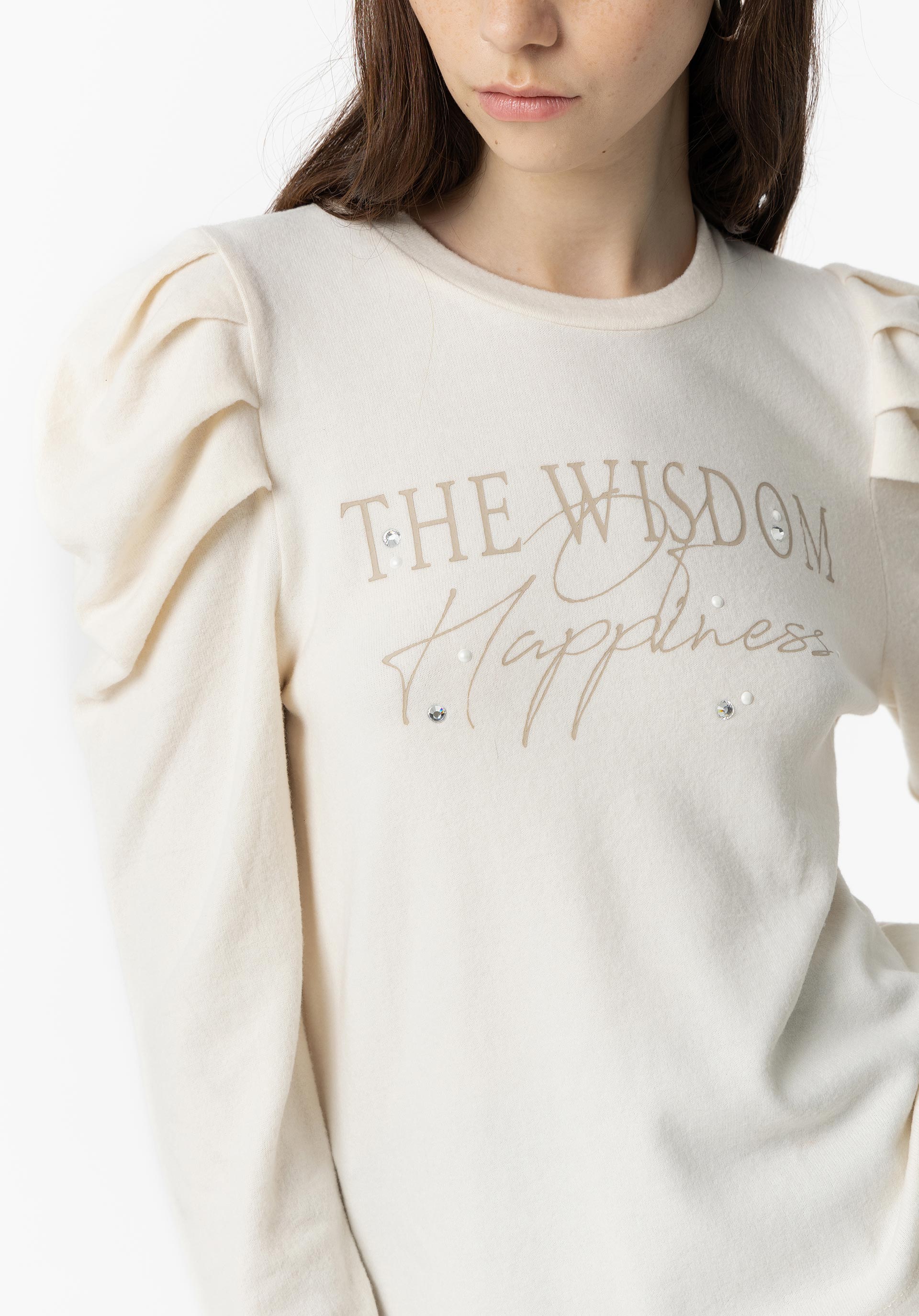 T-shirt Toque Suave com Mensagem