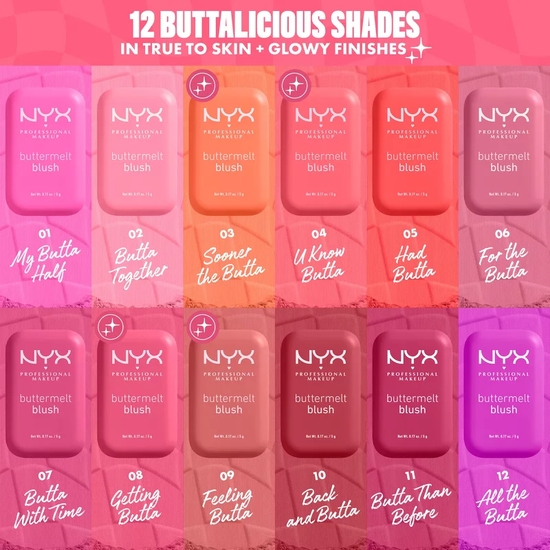 NYX Prof. Makeup Buttermelt Blush 5 gr. - 11 Butta Than Before