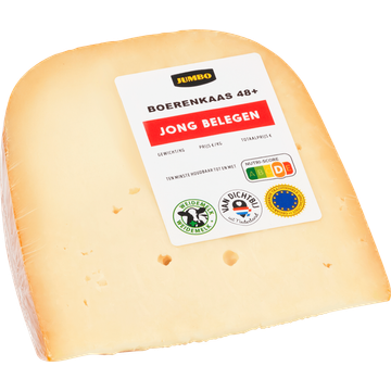 Jumbo Boerenkaas 48+ Jong Belegen Stuk ca. 447 g