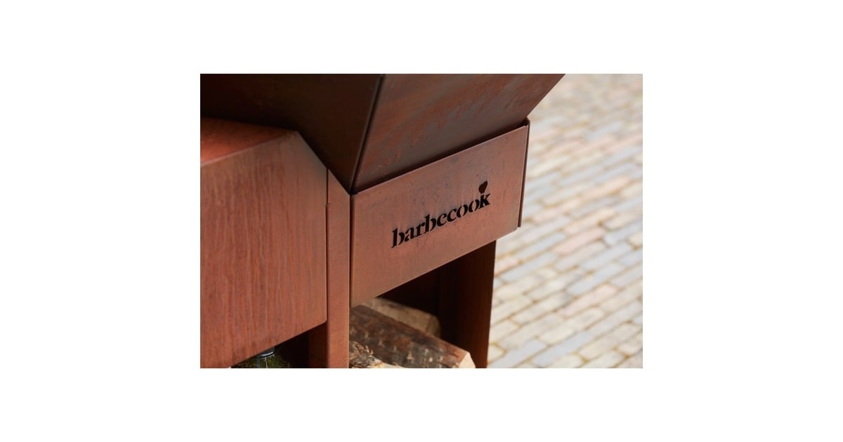 BarbecookNestor Island uit cortenstaal barbecue