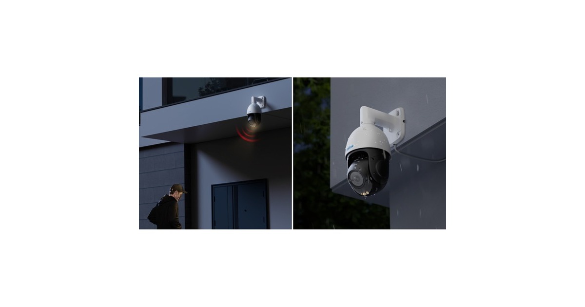 ReolinkP850, 4K PoE PTZ beveiligingscamera  (Wit, Kleurennachtzicht)