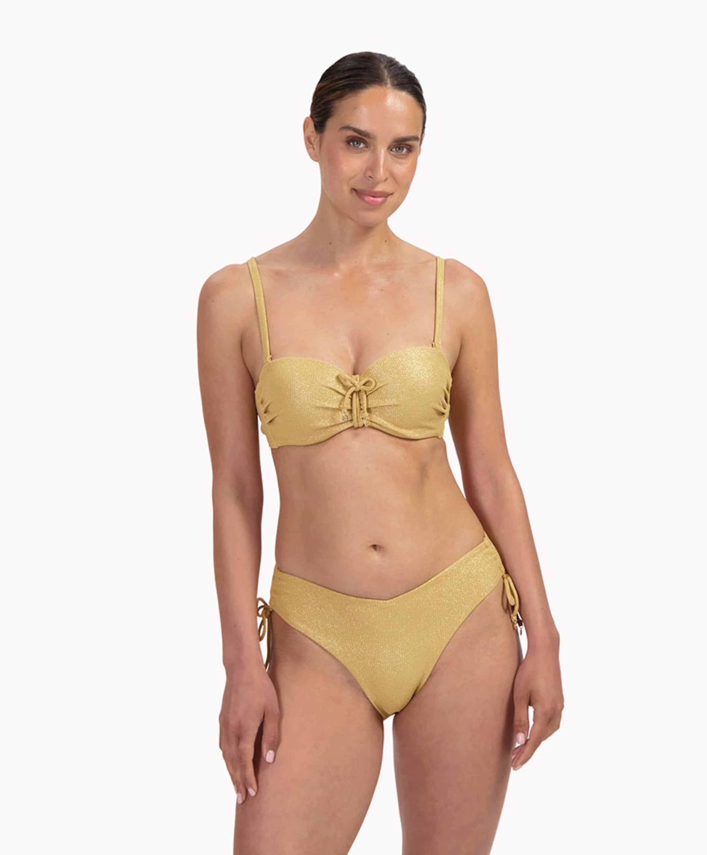 Cyell Dames bikinitop goud
