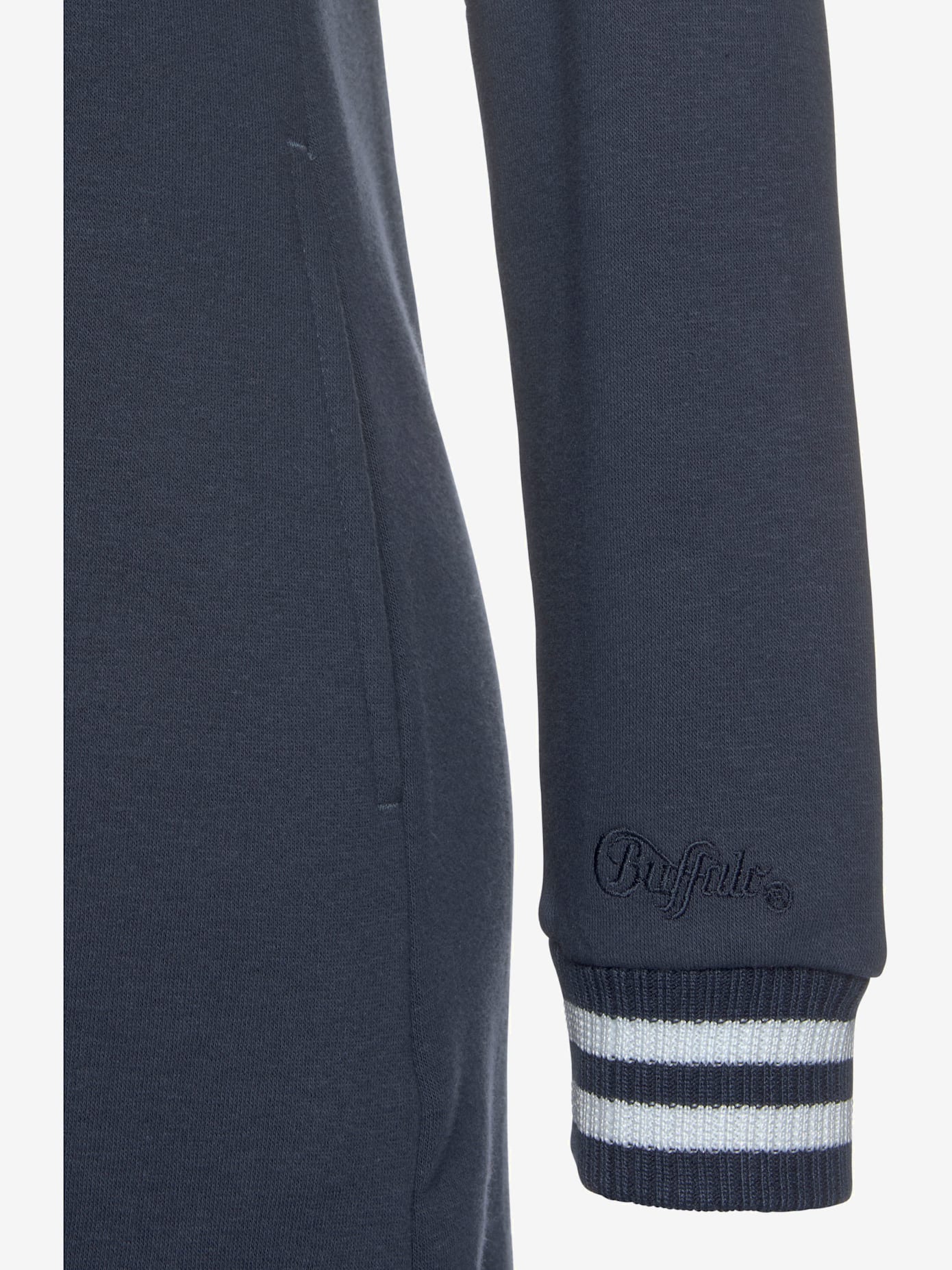 Robe en matière sweat avec imprimé au dos