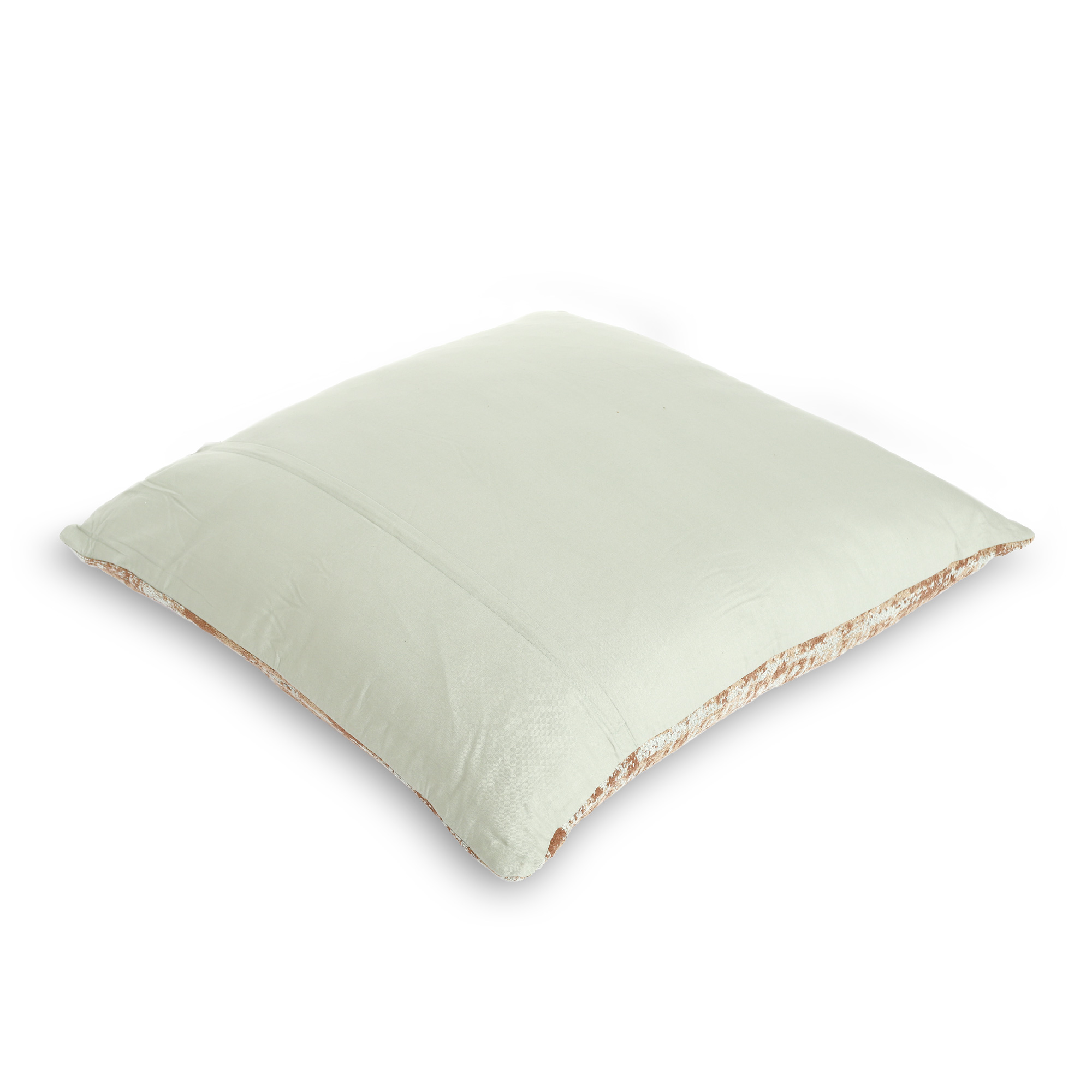 XL-Kissen 'Sita', blau, braun, T 100 cm, B 100 cm von fischer's lagerhaus