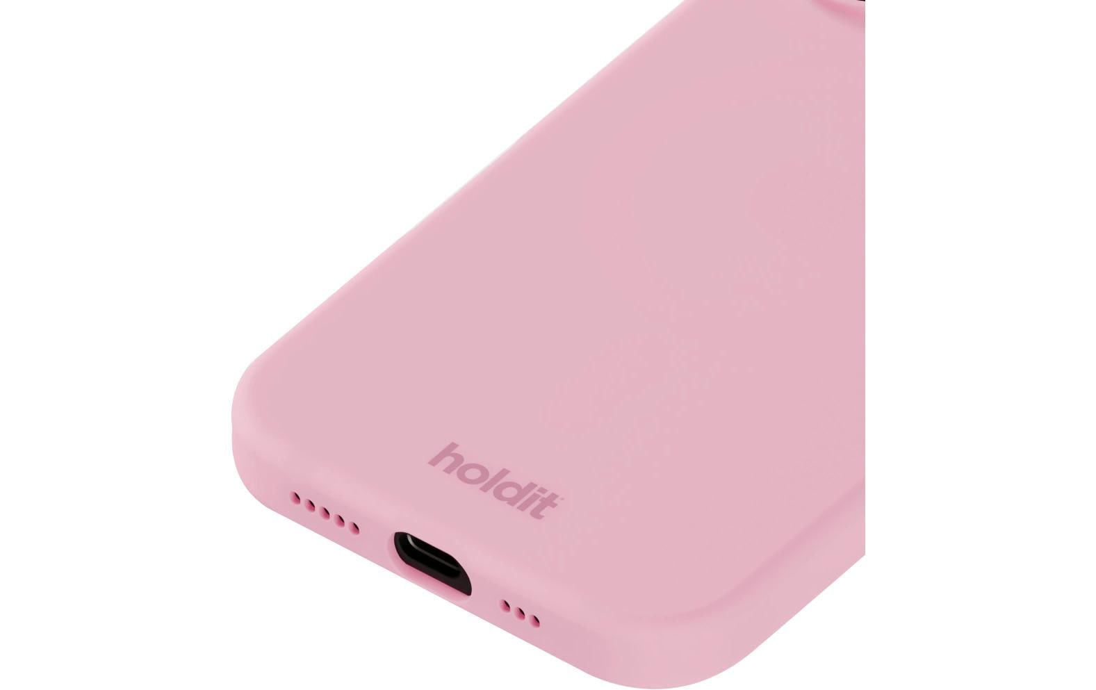 Back Cover Silicone iPhone 16 PinkSchutzhülle für das Apple iPhone 16