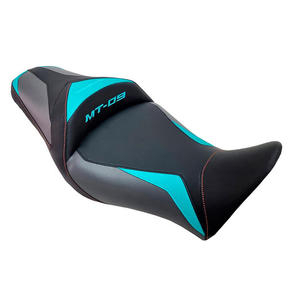 Bagster - Selle Ready Luxe série spéciale Yamaha MT-09 (2021-2022) Noir / Anthracite / Turquoise