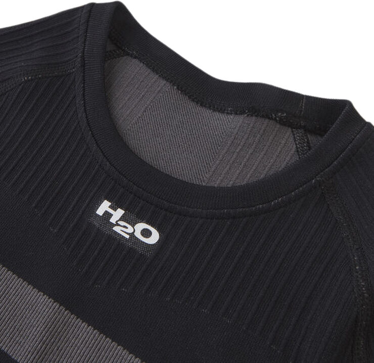 H2O Gillo Seamless skiundertøj Sort