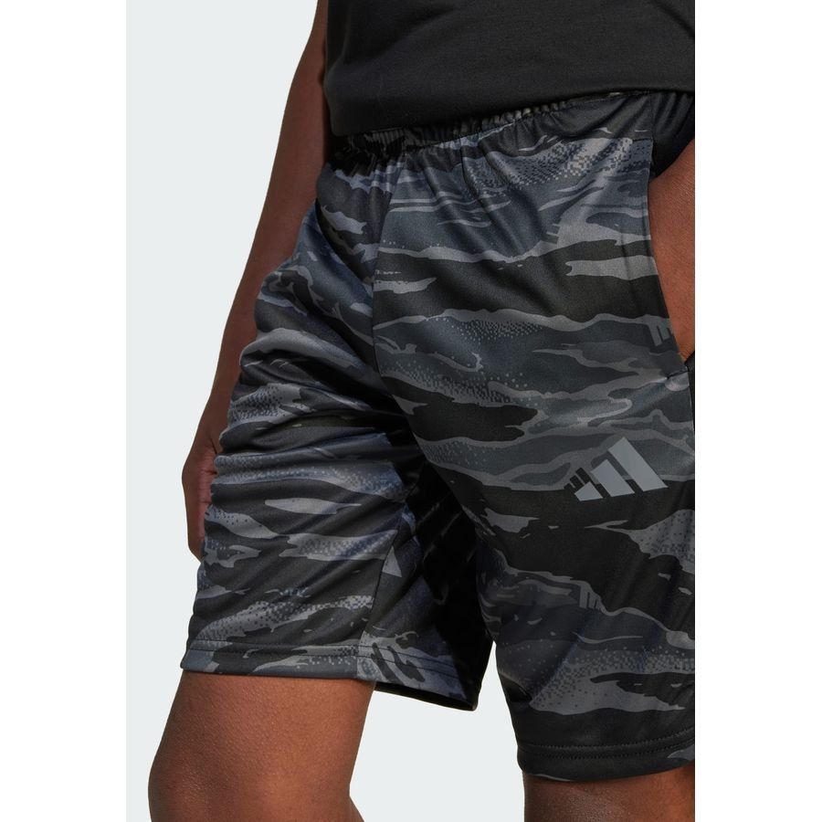 Adidas Train Essentials Camo Print Shorts Kids