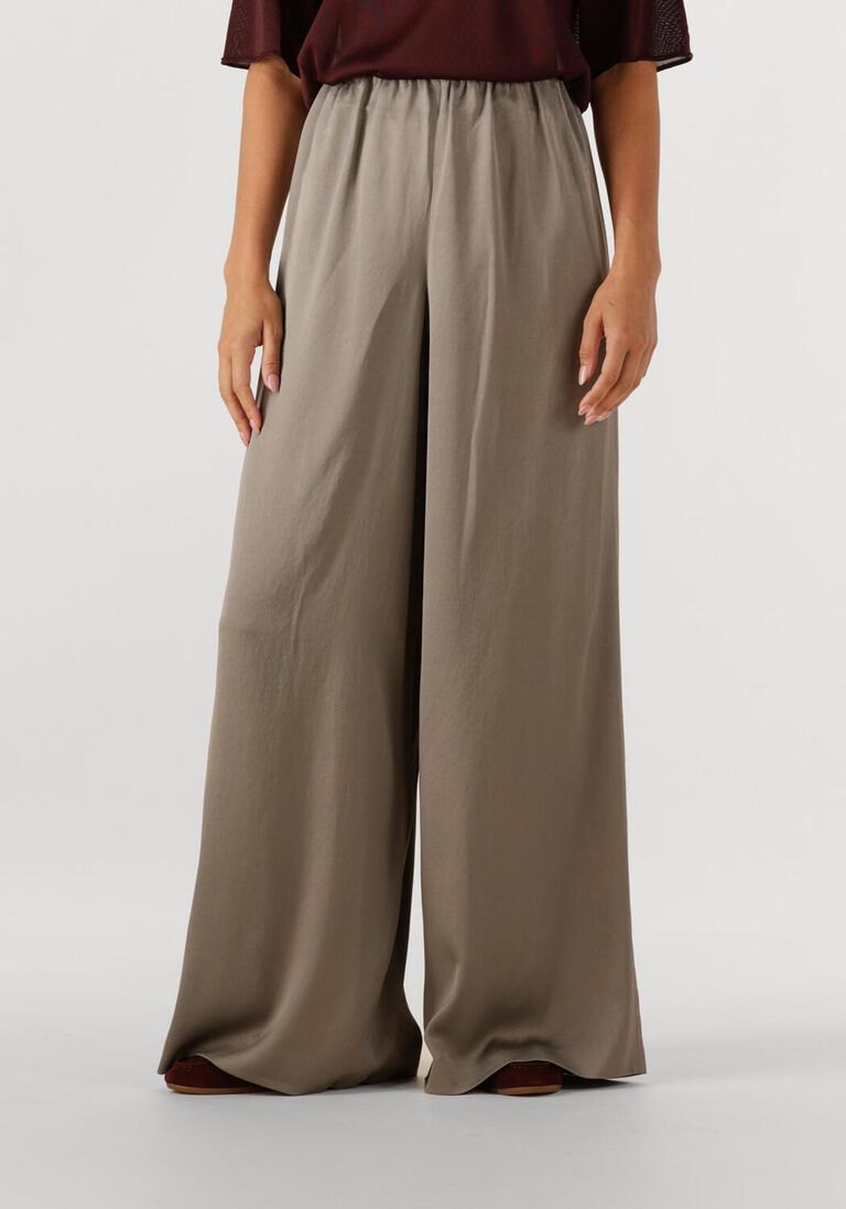 taupe drykorn wijde broek tweezer
