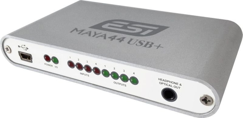 Studiomonitor - 4 Ingangen - RCA - Compact Design - USB-verbinding