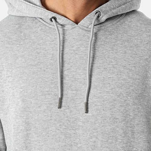 Sweat Capuche Basic TB1592 Gris Chiné