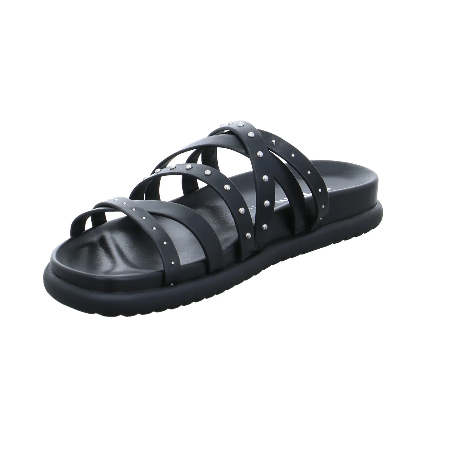 TAMARIS Pantolette Schwarz Lederimitat