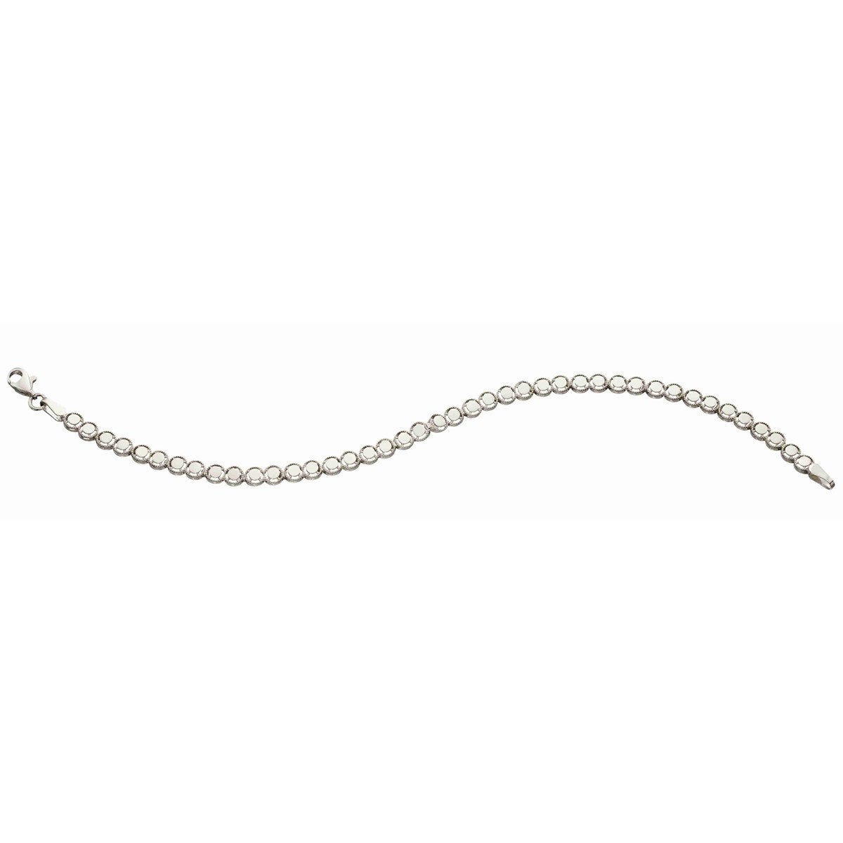 Braclet original en or blanc 375/1000