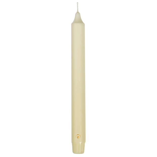 Gouda kroonkaars - crème - doos met 8 stuks