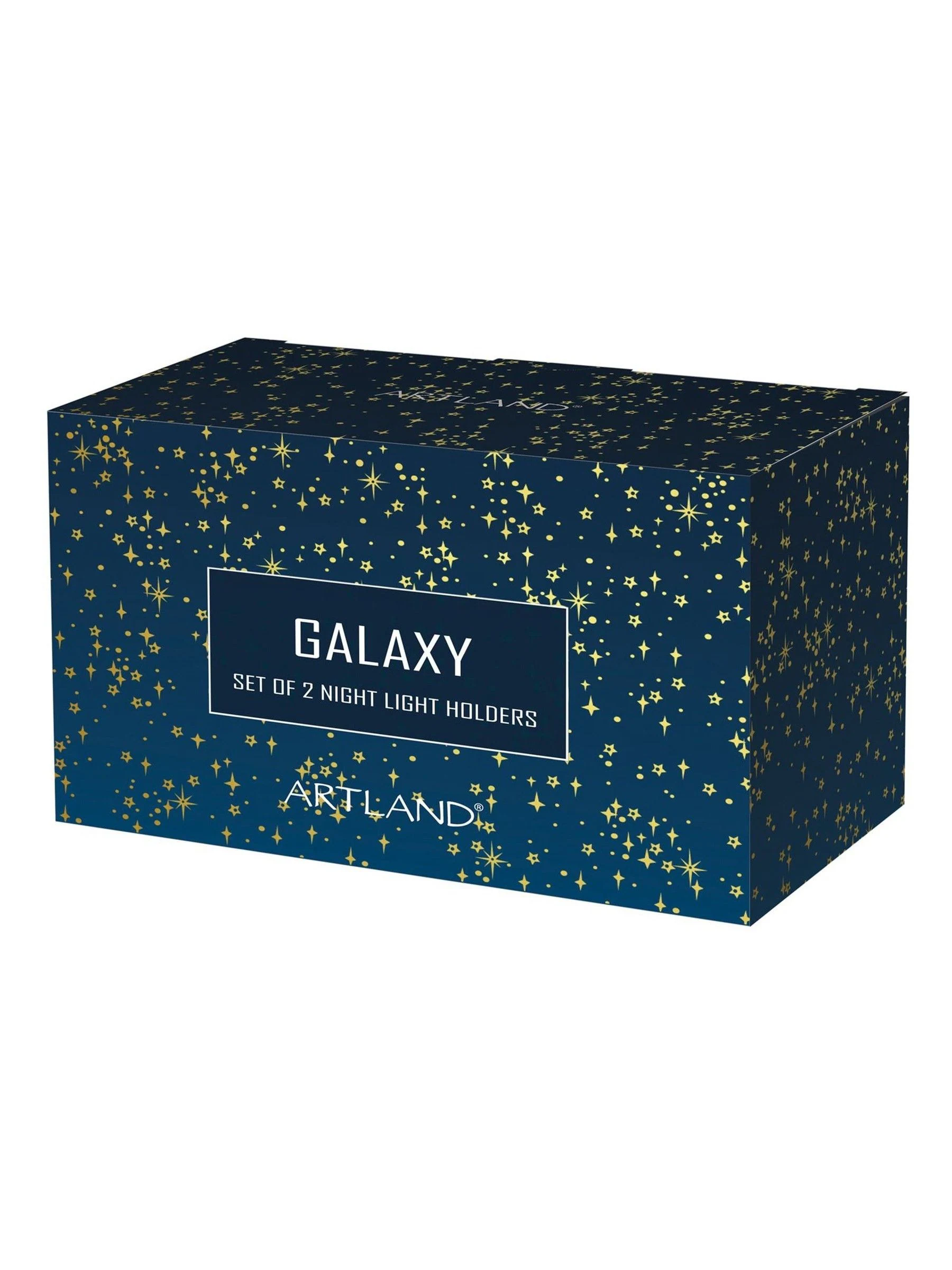 Artland Set of 2 Galaxy Night Light Holders