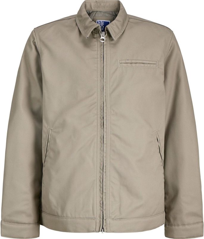 Jack & Jones - Tussenjas - Taupe - Gevoerd - Recht Model