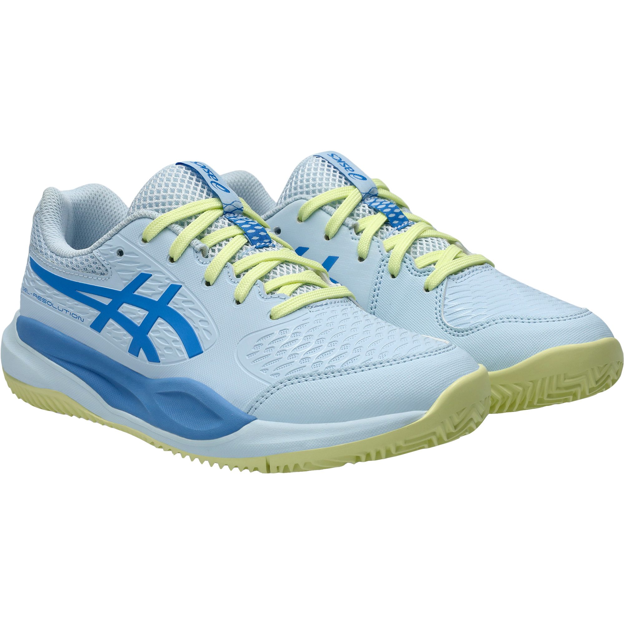 ASICS Gel-Resolution X GS CLAY Tennisschuhe Kinder light blue