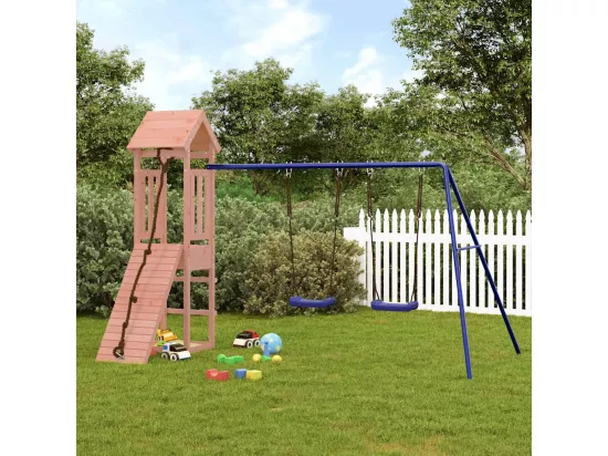 Aire de jeux d'extérieur bois massif de douglas