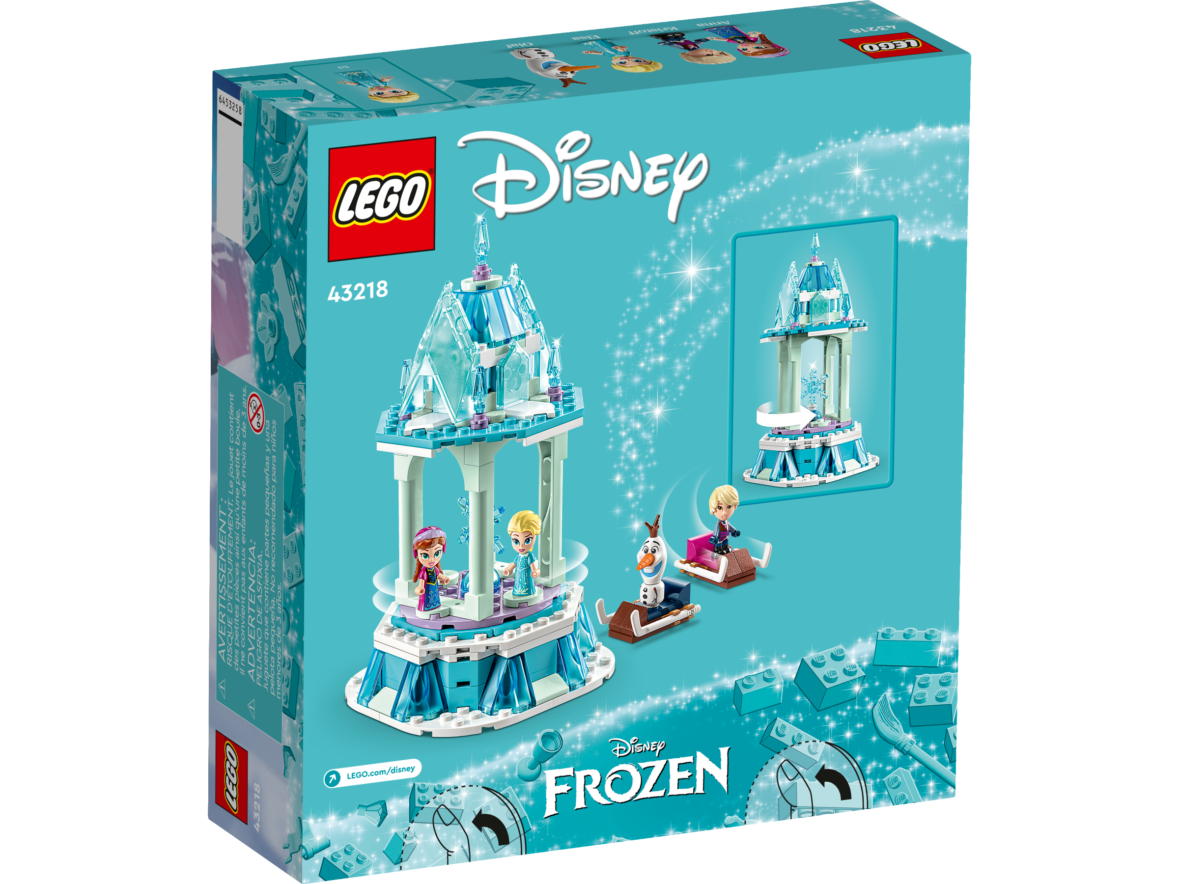 Carrossel Mágico de Anna e Elsa 43218