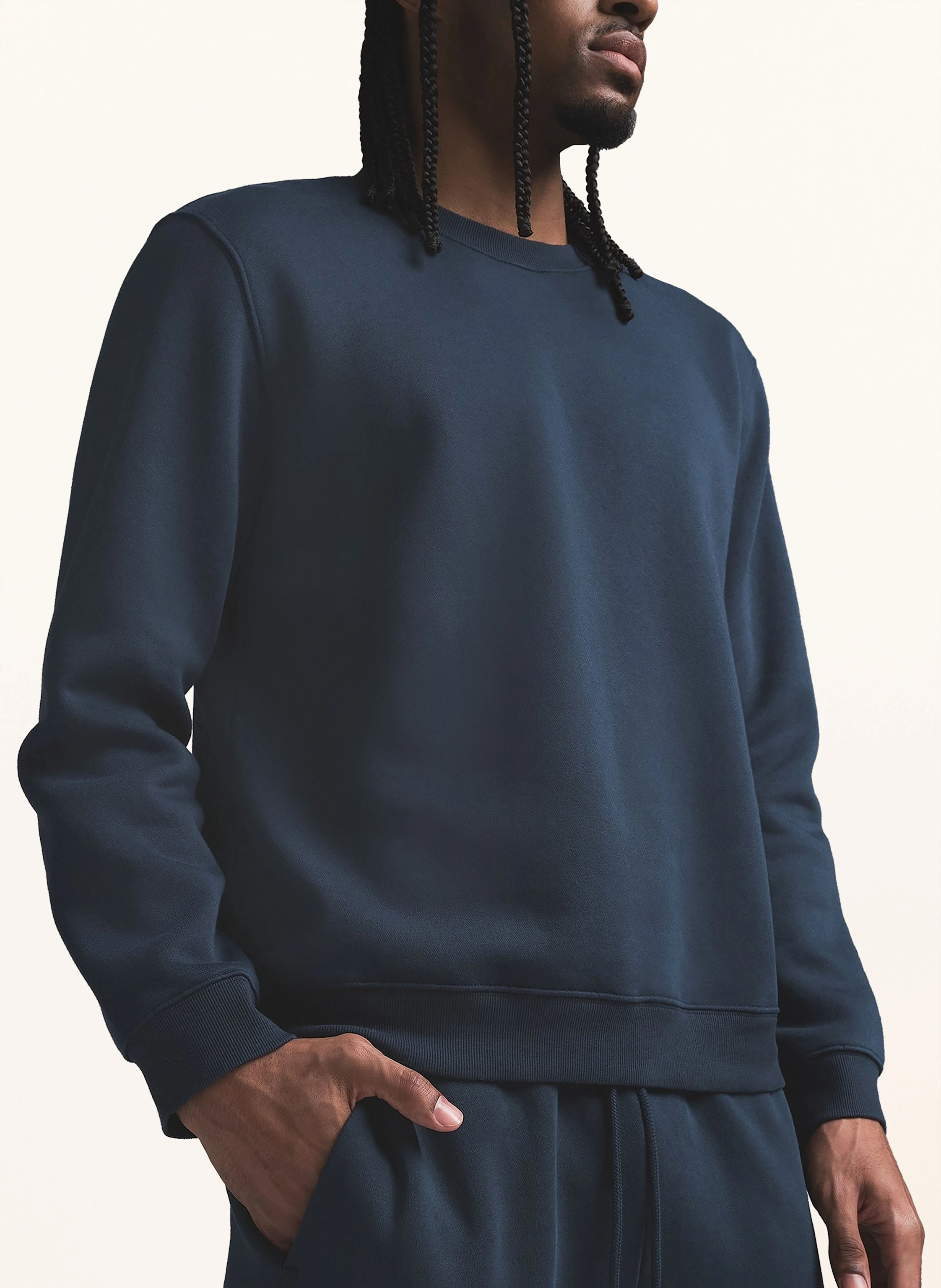 SKIMS Lounge-Sweatshirt FLEECE-LOUNGE