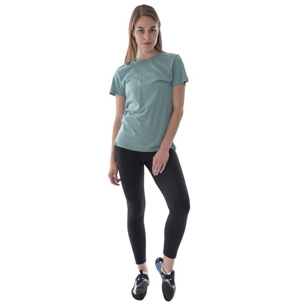 Pantalon escalade SNAP W CLASSIC LEGGING BLACK/LIGHT GREEN