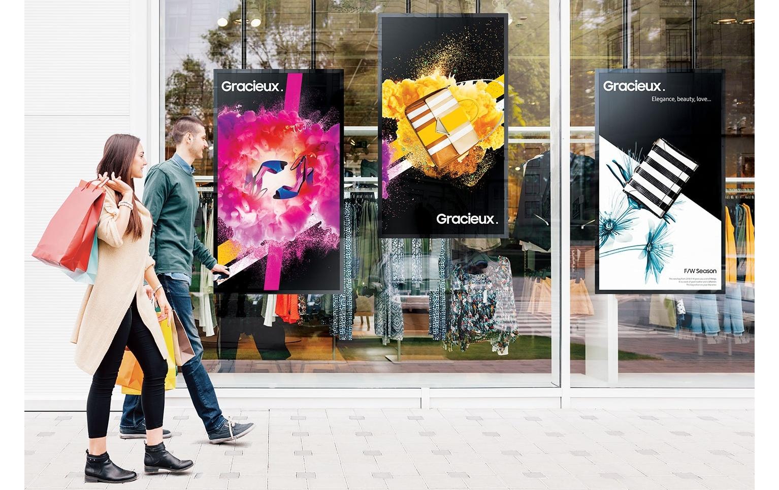 Public Display Semi-Outdoor OM55NS 55 