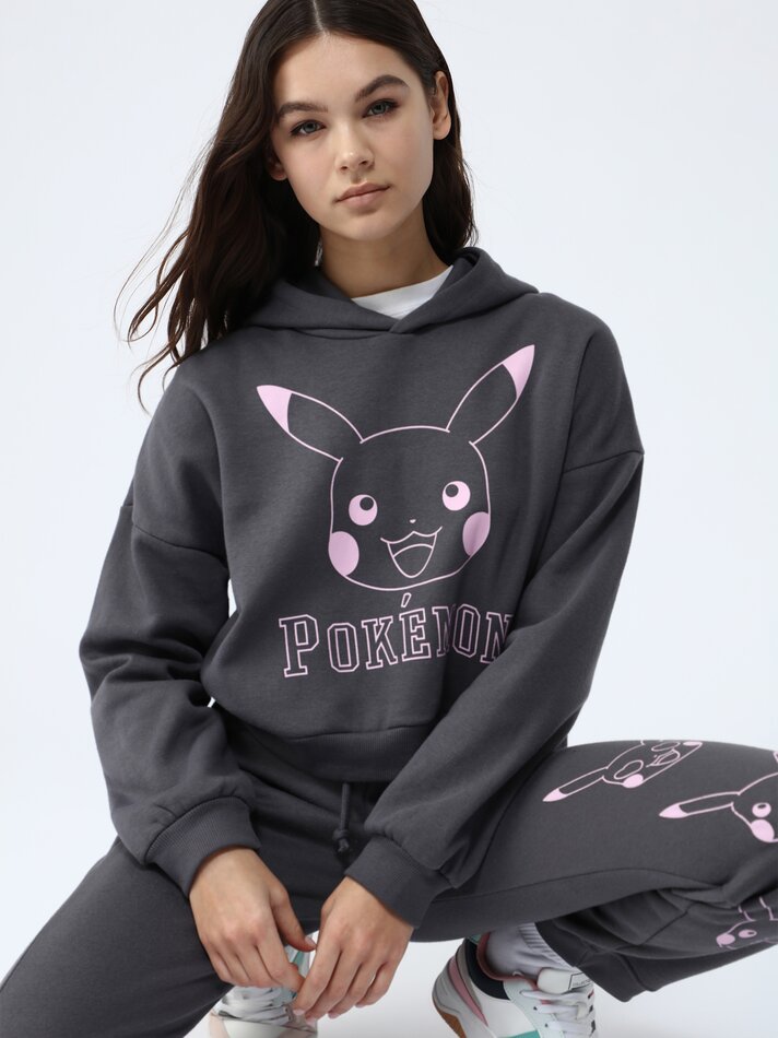 Moletom Pikachu Pokémon™ - Preto