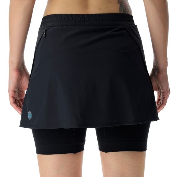 Jupe trail UYN LADY RUNNING EXCELERATION OW PERFORMANCE 2IN1 SKIRT BLACK/CLOUD