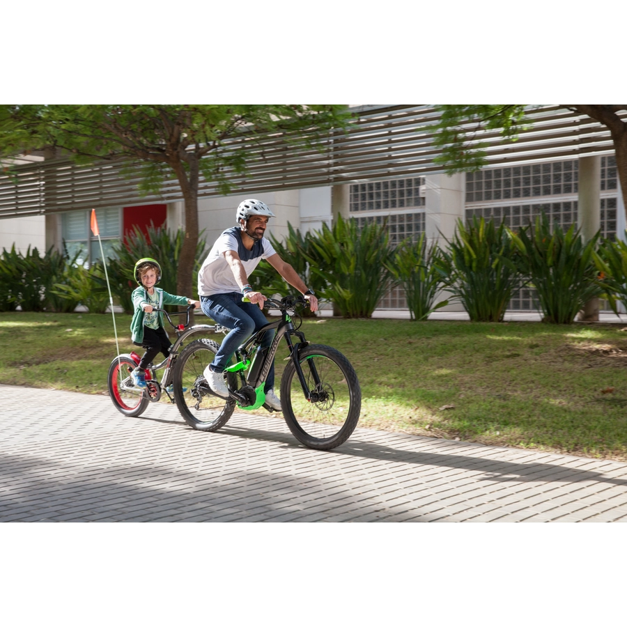 WeeRide Tandem Fahrradanhänger Copilot XT Grey