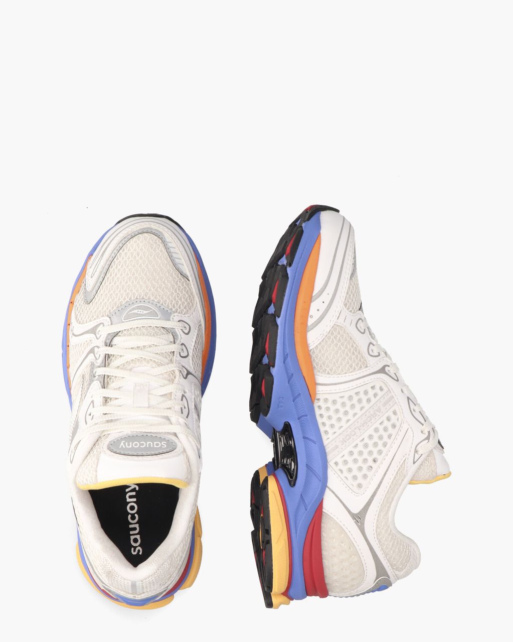 Saucony ProGrid Triumph 4 Galaxy Wit/Multicolor Damessneakers