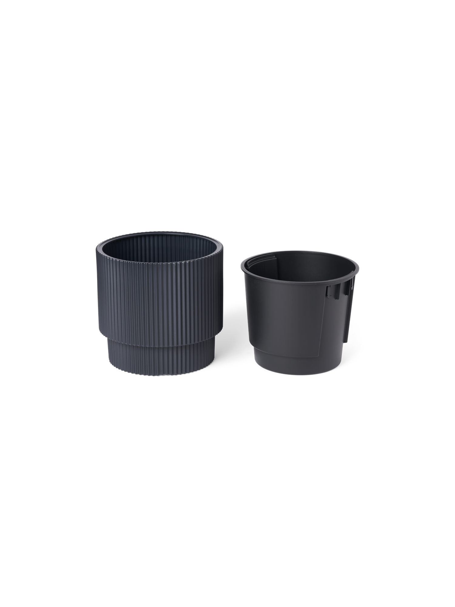 Urtepotte Milly Ø29,8 cm | Ø29,8 x 28,5 cm. 17/10 L. | Anthracite | Prosperplast