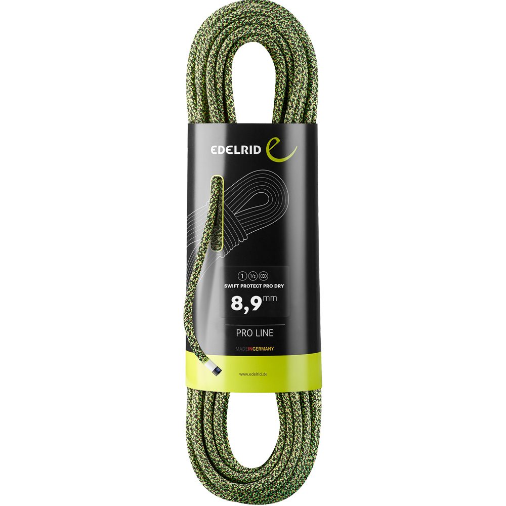 Edelrid Swift Protect Pro Dry 8,9mm Einfachseil night green